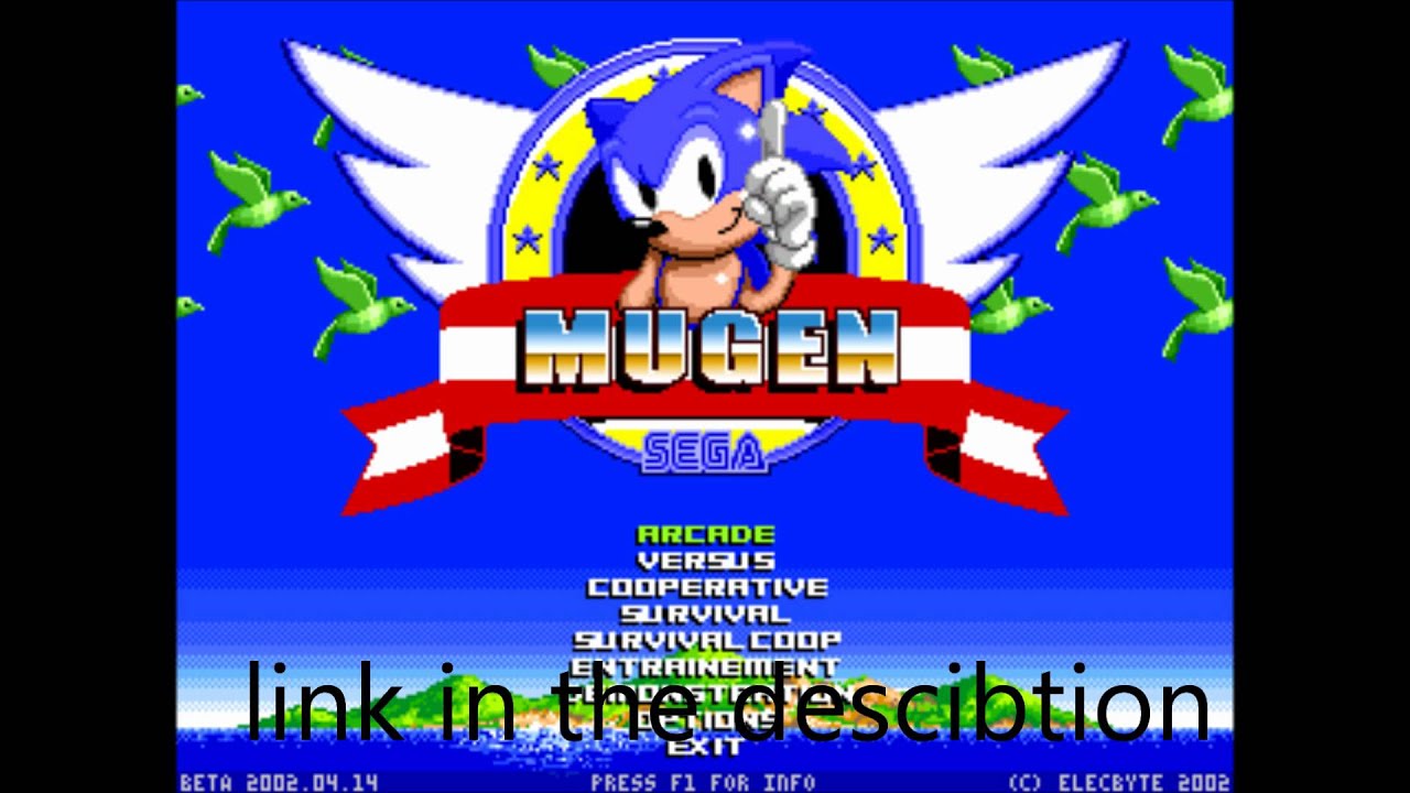 classic sonic mugen download